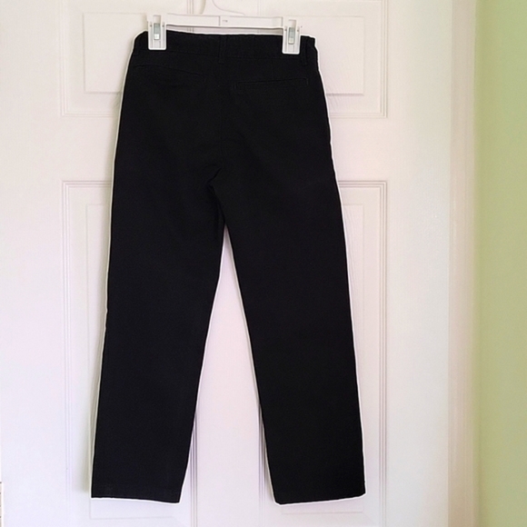 Children's PLACE Boy's uniform stretch Chino pants - black, size 7 - Picture 8 of 8